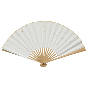 高档9寸水d古玉竹折纸宣扇苏工扇面空白扇子磨风女式7寸定制中奢