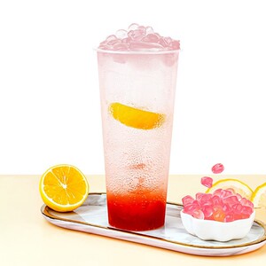 原味寒天晶球脆波波网红脆啵啵家用免煮珍珠奶茶店专用原材料商用