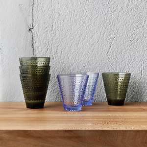 iittala露珠进口高脚酒杯北欧风简约高颜值水杯来邻芬兰玻璃杯