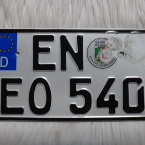 欧盟外国摩托车牌照5germany影视道装i改具室内装饰eneo 40