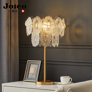 JOICO瑞士高级感轻奢水晶台灯现代简约创意卧室床头灯客厅落地灯