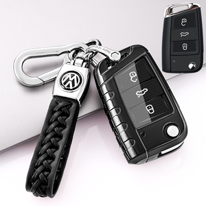21款大众宝来钥匙套2020款全新宝来汽车钥匙包扣壳男女个性硅胶19