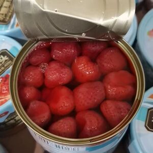 东北辽宁丹东特产牌糖水黑沟大毛桃草莓蓝莓罐头400克