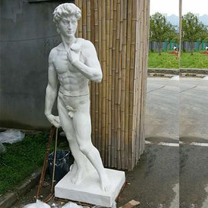 大卫石膏全身像大号装饰摆件头像欧式装饰雕塑人物雕塑美术模型