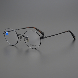 得尔蔡司镜框新款圆框休闲纯钛超轻眼镜架全框近视光学眼镜框4000