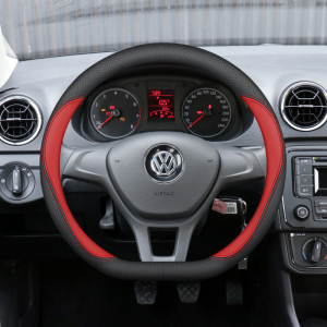 21款大众 捷达vs5/vs7/va3真皮方向盘套汽车四季通用超薄款把套