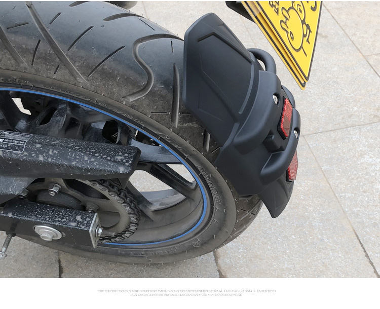适用铃木gsx250r极客飒155改装gsx150fn摩托车a后挡泥板挡水泥