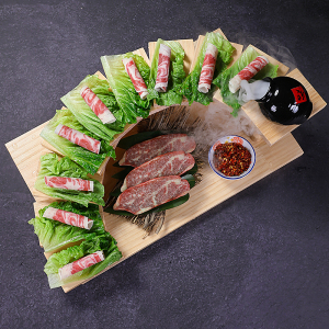 日式烤肉店摆盘木质步步高升阶梯餐具创意意境菜日料寿司盘子拼盘