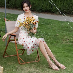 绑带凉鞋女夏季罗马交叉系带粗跟透明性感绕腿脚环高跟小众设计感