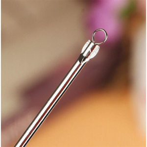 日本购不锈钢粉刺针暗疮针粉刺挤压器痘k痘针祛痘痤疮针去黑头针