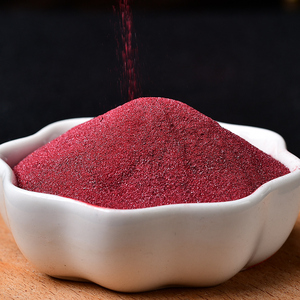 朱砂官方旗舰店湘西原矿石粉晶体颗粒吊坠碎石本命年挂件儿童福袋