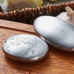 senseyo304不锈钢皂去味皂去除鱼腥味创意洗手皂去腥皂金属肥皂厨