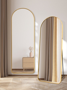 长镜子全身卧室穿衣镜落地