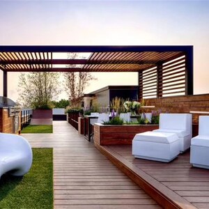 屋顶装饰葡萄架