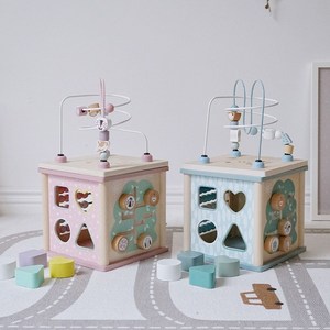 大号动物绕珠串珠儿童早教情景绕珠幼儿园百宝箱shengxinhaoa128