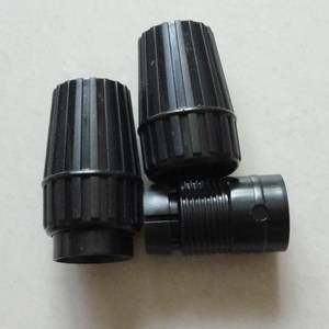 伸缩杆配件接头抄网杆外锁扣不锈钢管连接件塑料25-3228-32定位器