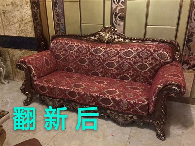 成都沙发翻新换皮布艺换布办公沙发翻新维修酒店软包修复免费上门