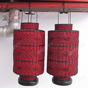 铁丝圆灯笼