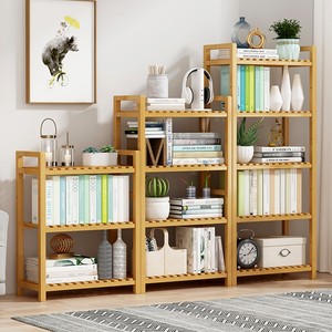 ikea宜家厨房置物架多层简易客厅卧室床边收纳架落地书架实木靠墙