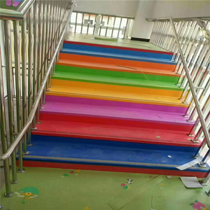 pvc楼梯踏步防滑垫台阶贴幼儿园医院商用满铺塑胶楼梯整体地板