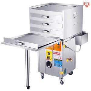 广东肠粉专用机商用抽屉式店铺摆摊全自动多功能燃气蒸粉机拉肠粉