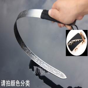 包邮皮带剑腰带剑软剑真皮防身太极剑影视弹簧钢收藏礼品剑未开刃