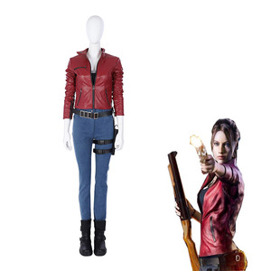 游戏生化危机2重置版游戏服同款克莱尔cosplay服装女全套现货定制