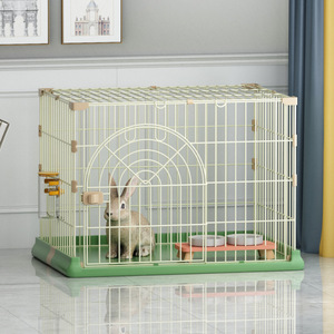 兔笼无底网室内专用兔笼子超大1米豚鼠荷兰猪铁笼狗猫咪笼宠物笼