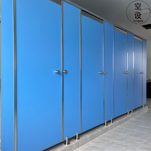 公共卫生间隔断防潮防水空心实心pvc塑钢板学校淋浴间厕所隔断门
