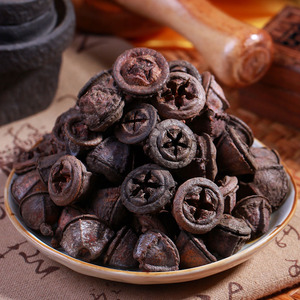 云南一口钟中药材500g香料可磨一口盅粉红喇叭花白树球蓝桉果散装