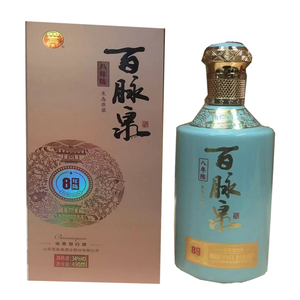 山东济南特产 百脉泉34度8年陈生态原浆 清照酒 山东浓香白酒