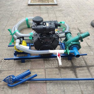 轻便抽沙泵汽油自吸抽沙机小型铸钢耐磨快速大流量三寸卧式吸砂泵