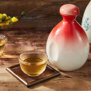 稻久风味果露酒桃花酿果露酒500ml/瓶半甜型黄酒黄酒浙江绍兴