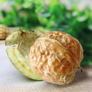 蓟县手剥纸皮新鲜青皮核桃去青皮湿薄皮核桃散装老树孕妇核桃5斤
