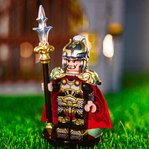 迪库积木三国小侠2022年新款小人仔乐进于禁益智拼装玩具兼容乐高