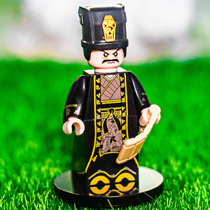 乐高moc三国演义司马懿诸葛亮第三方稀有人仔儿童智拼装积木玩具