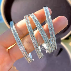 2克拉简约百搭款手镯 南非钻石手饰 真金真钻支持复检
