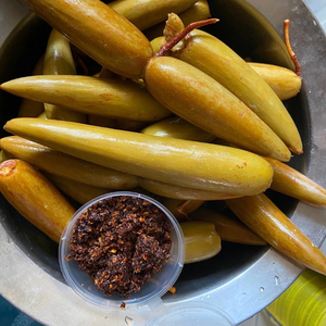 云南木瓜酸木瓜腌制