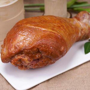 2只超大1100g火鸡腿熟食即食大火鸡腿熏味西餐年货1只