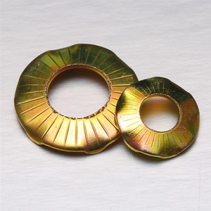 304不锈钢爪型接地蝶形防松锁紧垫圈镀锌防滑抓地垫片m4m5m6m8m.