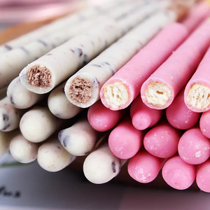 new儿童零食百醇百奇百力滋手指饼干棒条芒果味65g*4盒装