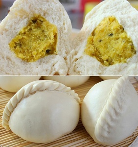 陕西蒲城特产面油包子手工硬面馍 非椽头馍 家乡