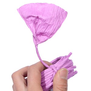 新色纸藤花编织材料纸diy花蕾花艺玫瑰手工制作w创意儿童纸绳