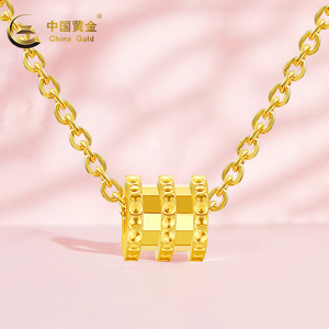 中国黄金平安扣