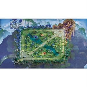 王者荣耀地图海报