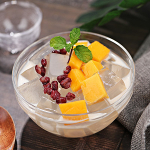 台湾布丁爱玉冻粉冻冻果冻水晶冻烧仙草双皮奶茶店专用商用原eskk