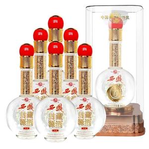 陕西 西凤年份封藏52度优醇浓香型白酒整箱500ml*6瓶礼盒装