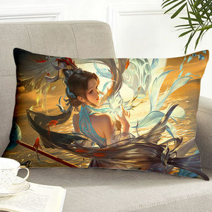 大乔白鹤梁神女,白蛇皮肤周边同款午睡觉抱枕宿舍汽车靠垫枕礼物