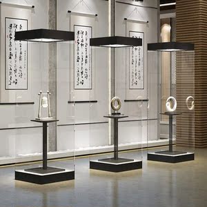 博物馆展柜木质展品展台定制文物陈列柜书籍文物展示柜玻璃展柜