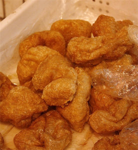 天津风味正宗油面筋 面筋泡 面筋球独面筋火锅涮